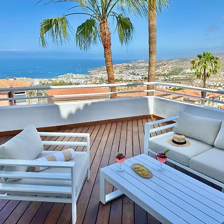 Luxury Taoro Private Heated Pool Free Car Except Christmas Villa Costa Adeje (Tenerife)