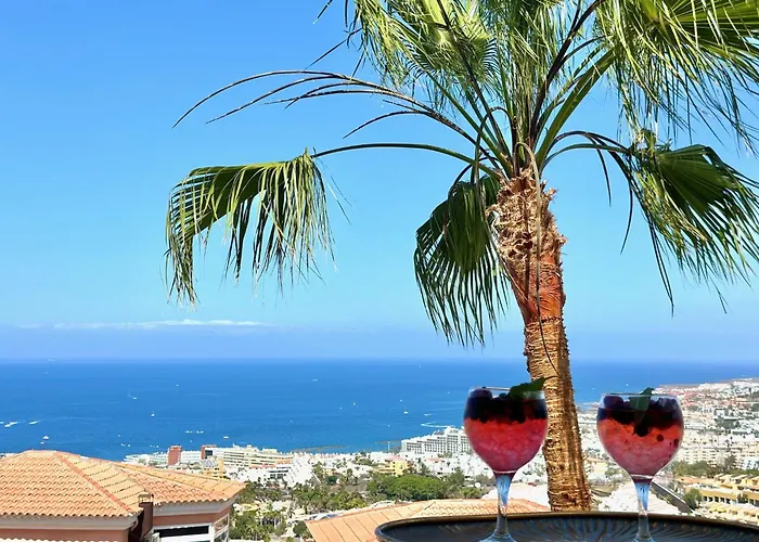 Luxury Taoro Private Heated Pool Free Car Except Christmas * Costa Adeje (Tenerife)
