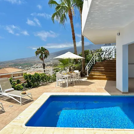 Luxury Taoro Private Heated Pool Free Car Except Christmas * Costa Adeje (Tenerife)
