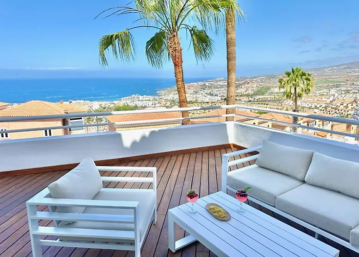 Luxury Taoro Private Heated Pool Free Car Except Christmas Willa Costa Adeje (Tenerife)