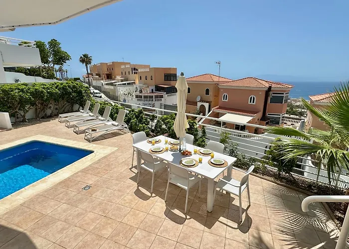 Luxury Taoro Private Heated Pool Free Car Except Christmas Costa Adeje (Tenerife)