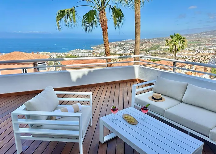 Luxury Taoro Private Heated Pool Free Car Except Christmas Willa Costa Adeje (Tenerife)