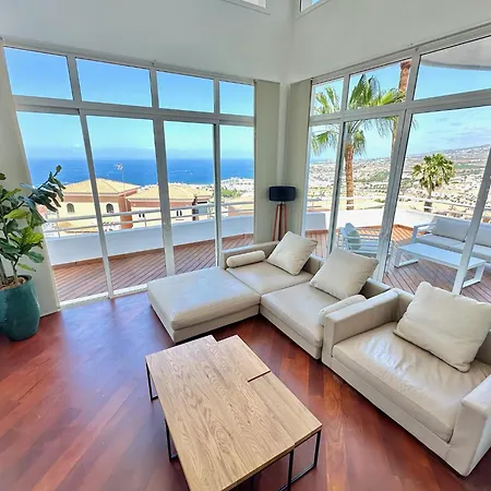 Luxury Taoro Private Heated Pool Free Car Except Christmas Villa Costa Adeje (Tenerife)